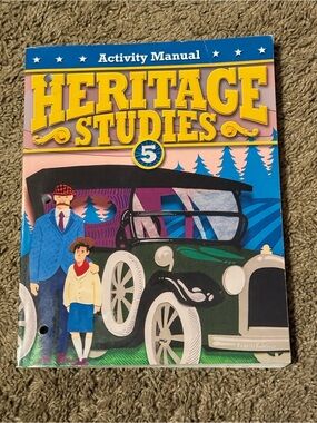 BJU Press Heritage Studies Grade 5 Activity Manual 500371 homeschooling
